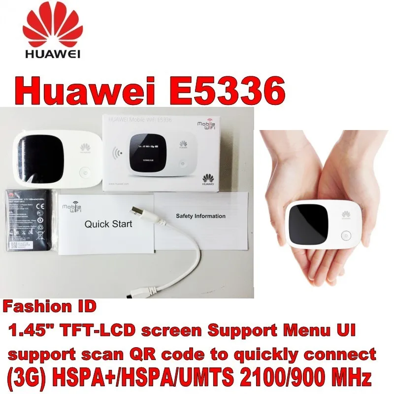 100 шт. huawei E5336 HSPA+ WCDMA 900/2100 мГц 21,6 Мбит/с карман для мобильного Wi-Fi роутера