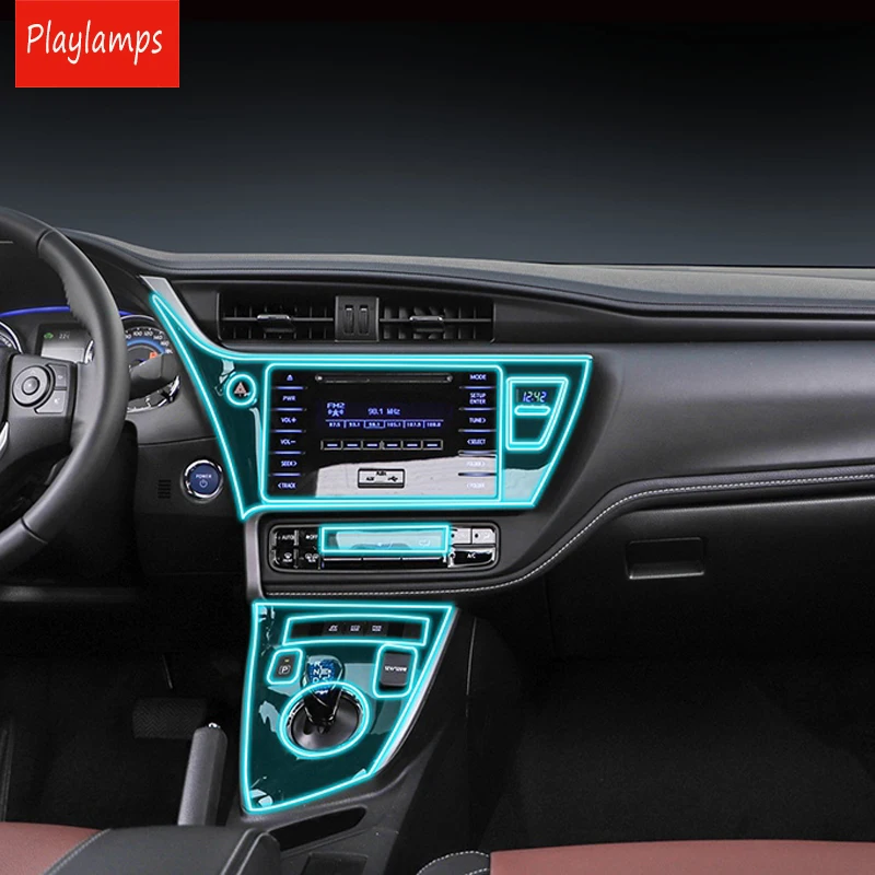 Автомобильный Стайлинг для Toyota Corolla 2018 прозрачные защитные ТПУ пленки Авто