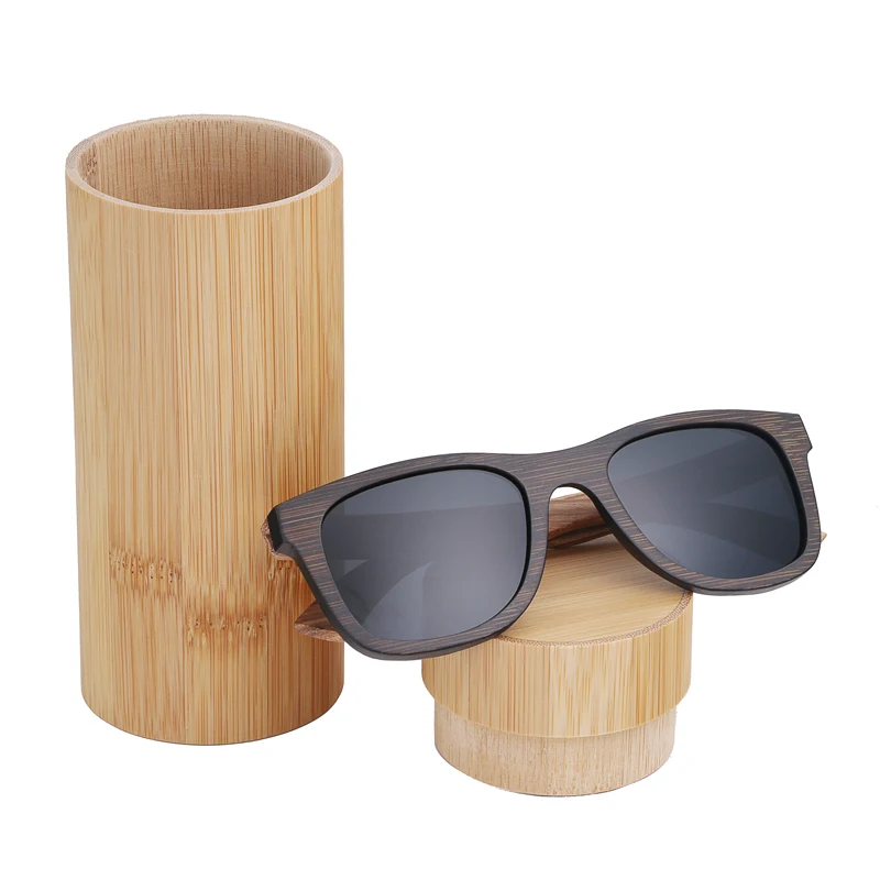 BerWer настоящие поляризационные бамбуковые солнцезащитные очки мужские и женские ручной работы винтажные Зебра деревянные мужские солнцезащитные очки для вождения Gafas с коробкой