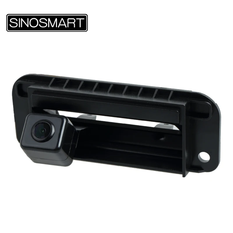 

SINOSMART In Stock Car Rearview Parking Reverse Camera for Mercedes Benz C200 C260 S400L S600L C300 Install in Rear Trunk Handle