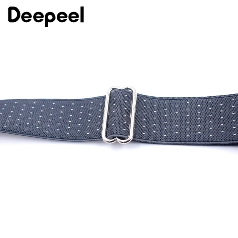 Deepeel 1 шт. 3,5*125 см Повседневное Для мужчин подтяжки жаккардовая Полиэстеровая накидка для двух застежках; 2 шт. костюмных брюк рубашка аксессуары декоративные элементы SP013