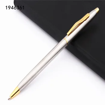 

High quality 018 International big Business office Medium Nib Ballpoint Pen Gold Trim New