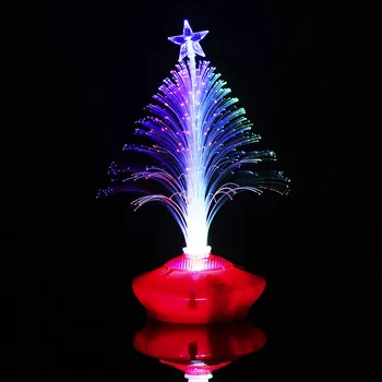 

Merry Christmas LED Xmas Tree Light Home Bedroom Color Changing Mini Xmas Tree Home Table Desktop Party Decor Tree Night Light