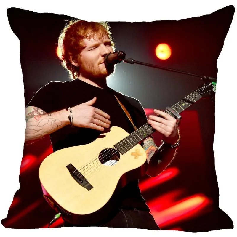 Чехол для подушки Ed Sheeran дома декоративный чехол на Невидимый молнии s 40X40