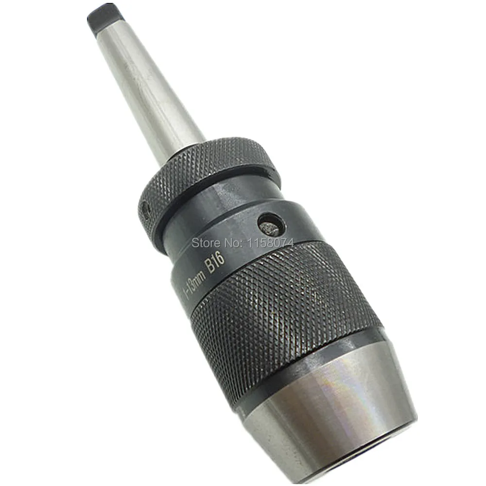 1 13mm B16 Drill Chuck Keyless Self Tighten With 2mt Morse Taper Shank