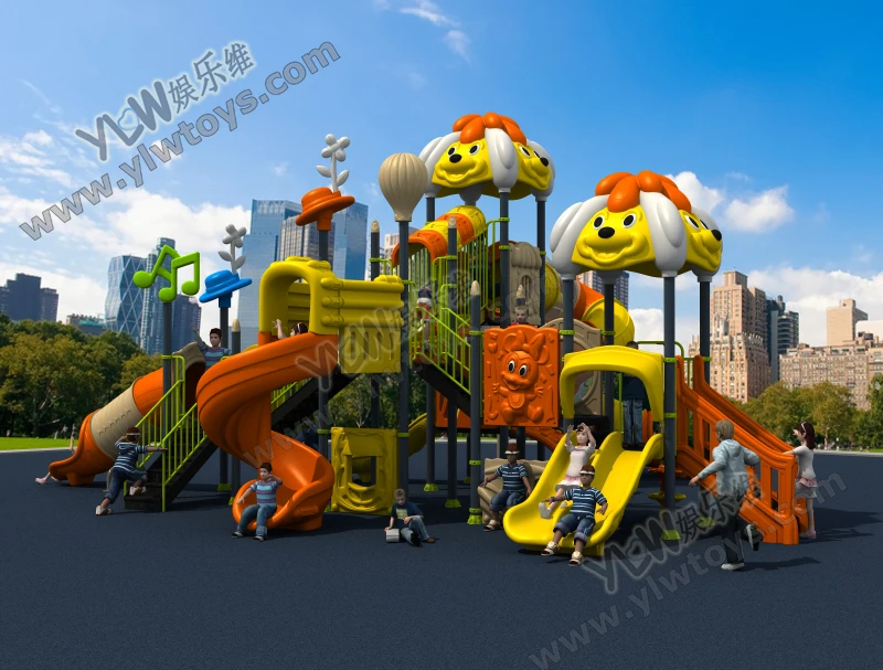 

2017 New amusement outdoor playground for parks,entertainment plastic equipment for kids,school play structure