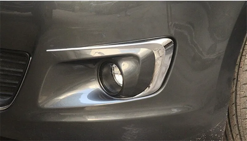 ABS-Chrome-Car-Front-Fog-Light-Fog-Light-Cover-for-2014-Citroen-C-Elysee-Car-styling