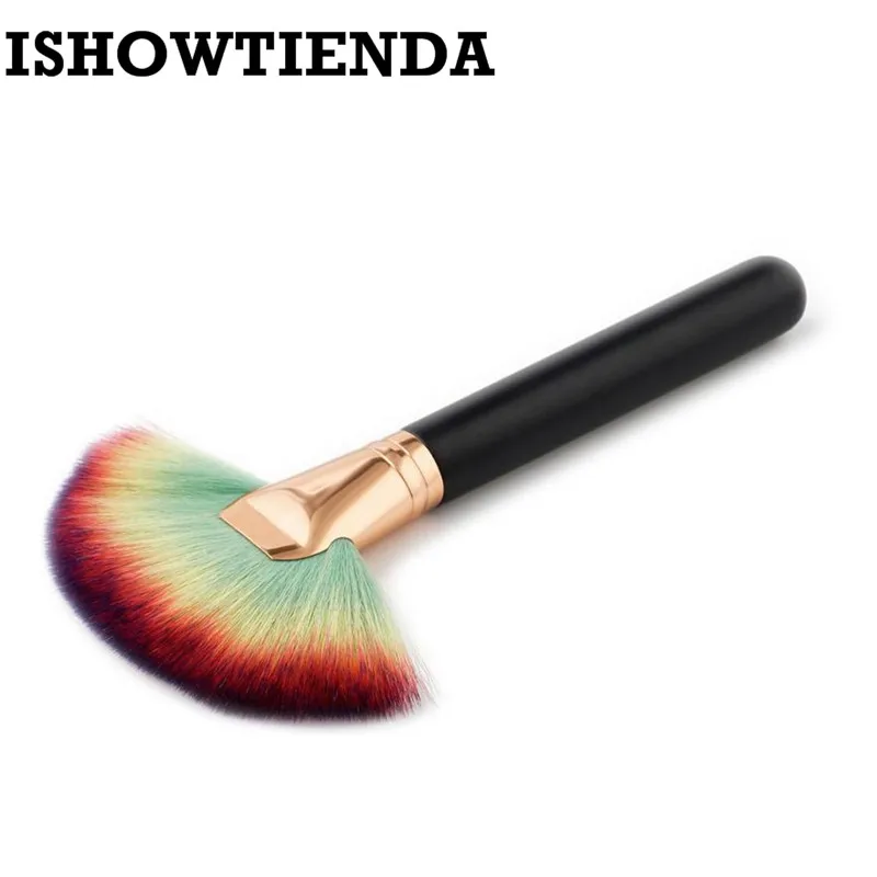 

ISHOWTIENDA 1pc New Cosmetic Makeup Brushes Set Foundation Powder Eyeshadow Brush brochas ovaladas maquillaje profissional