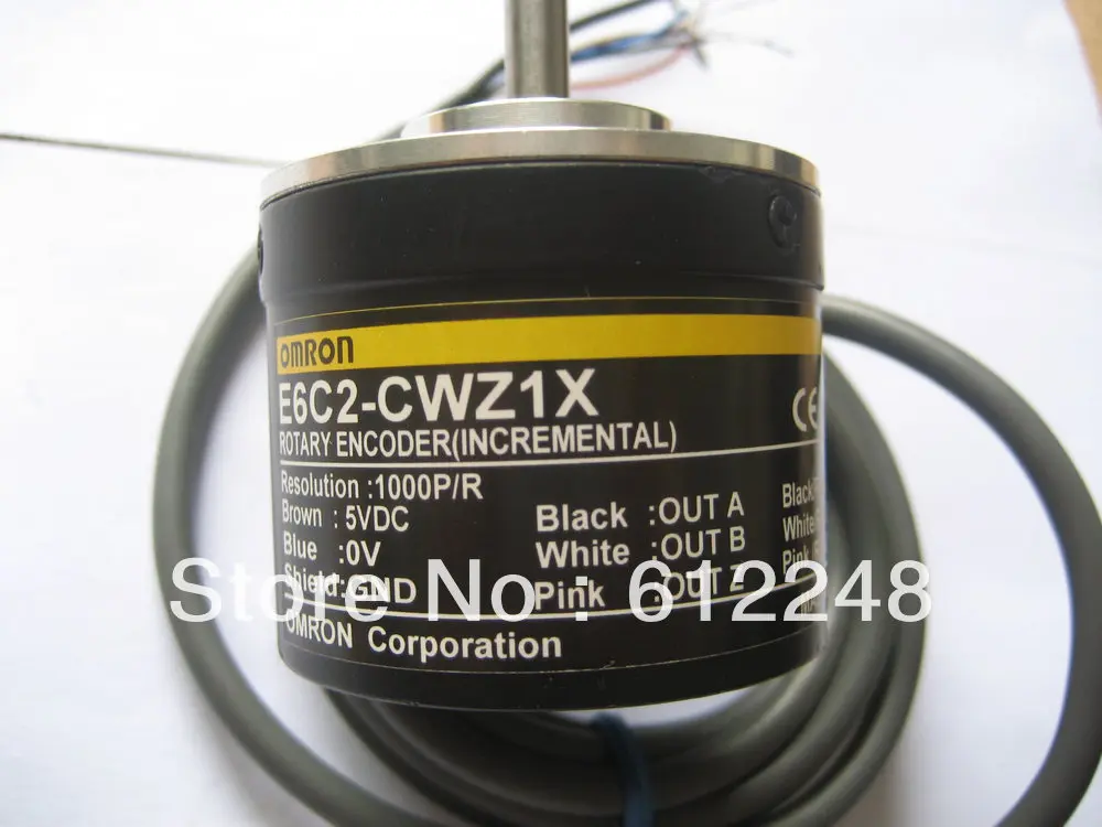 

Incremental rotary encoder E6C2-CWZ1X 3000/2500/1200/500/60/100/300/400/200/1800/720/20/50P/R