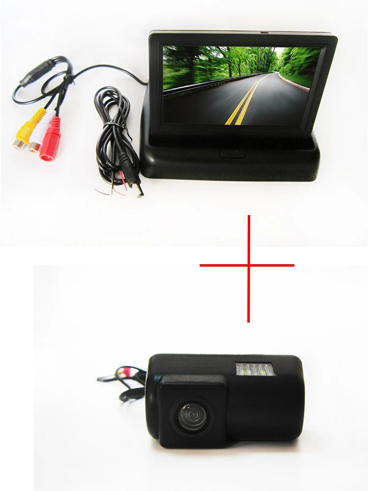 

Color CCD Car Rear View Camera for Ford Transit connect,with 4.3 Inch foldable LCD TFT Monitor