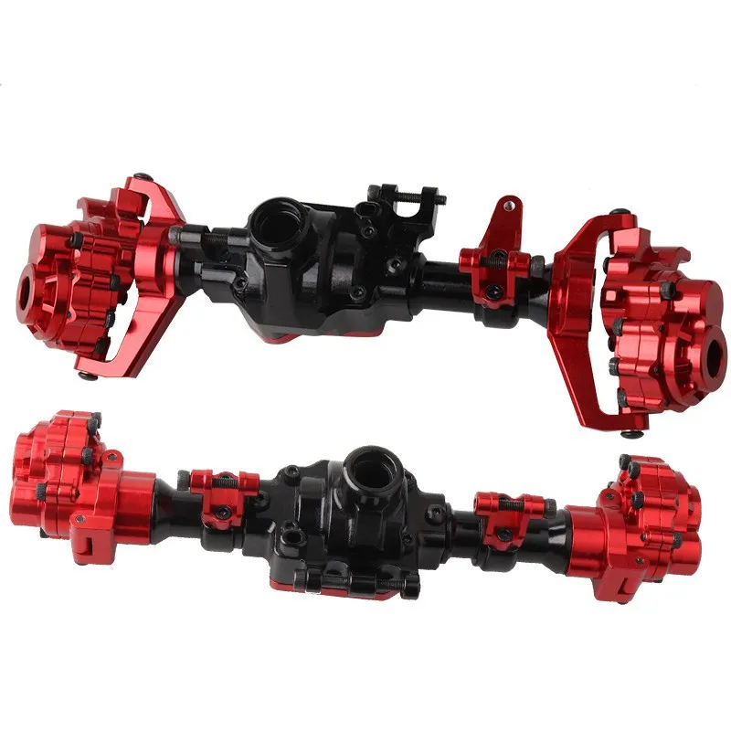 

2019 Kid Toy 1:10 Traxxas TRX-4 Front And Rear Axle Housing for 1/10 RC Crawler Car Traxxas TRX-4 Axles Upgrade Parts