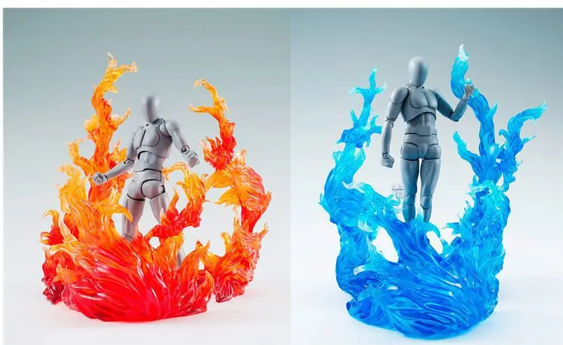 ☀️ EFFECT BURNING FLAME Blue D-Art Figma Kamen Rider gundam 1/6 figure hot toys 