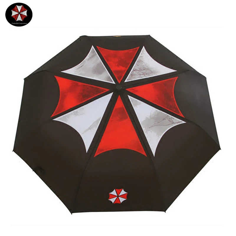 Biohazard Resident Evil Umbrella Corporation Parapluie Rain Men 3