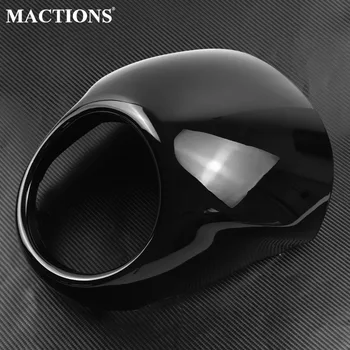 

Motorcycle Front Headlight Lamp Head Light Cowl Headlamp Visor Mask For Harley XG750 STREET XG 750 14-17