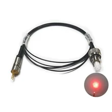 635nm5mw полупроводниковый лазерный Сплиттер Волоконно-красный лазерный модуль лампа FC разъем Core 200um