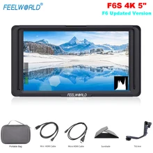 Feelworld F6S " 4 к HDMI 1080 P видео мониторы для Zhiyun вебилл Ронин S Gimbal DSLR MOZA Air камера стабилизатор vs мастер MA5