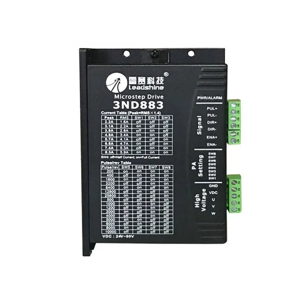 Leadshine 3ND883 микро шаговый драйвер 3 фазный 80V DC 8.3A|Драйвер двигателя| |