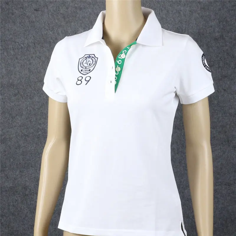 

4 Colors New Women Pearly Gates Golf Trainning T Shirts Short Sleeve Quick Drying Clothing Lovers' Golf T-Shirts