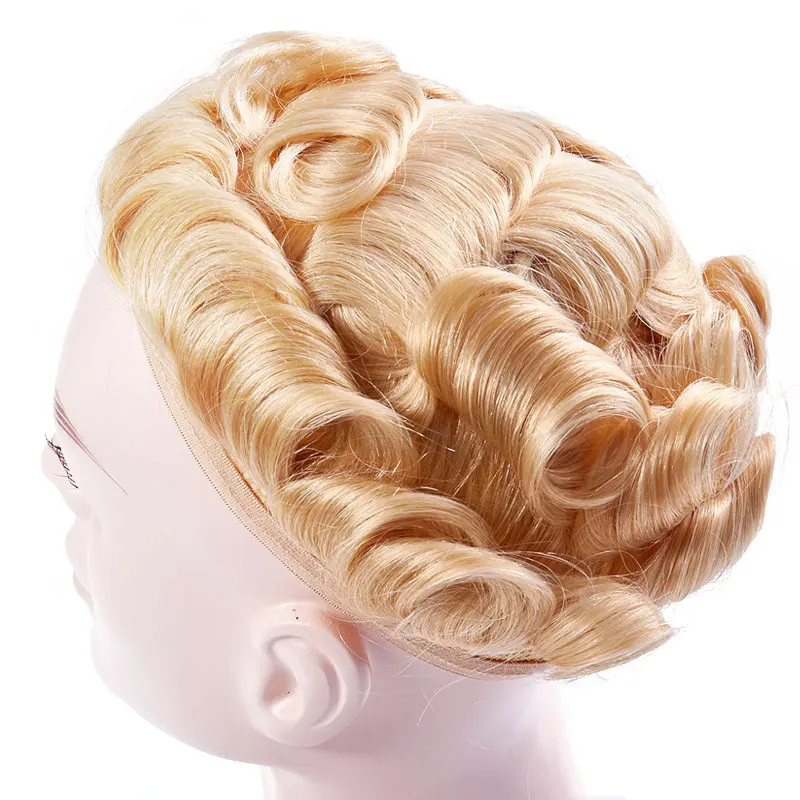 Ali Queen волосы тонкая кожа 0 04 05 мм мужские s toupee 8x10 дюймов системы замещения волос