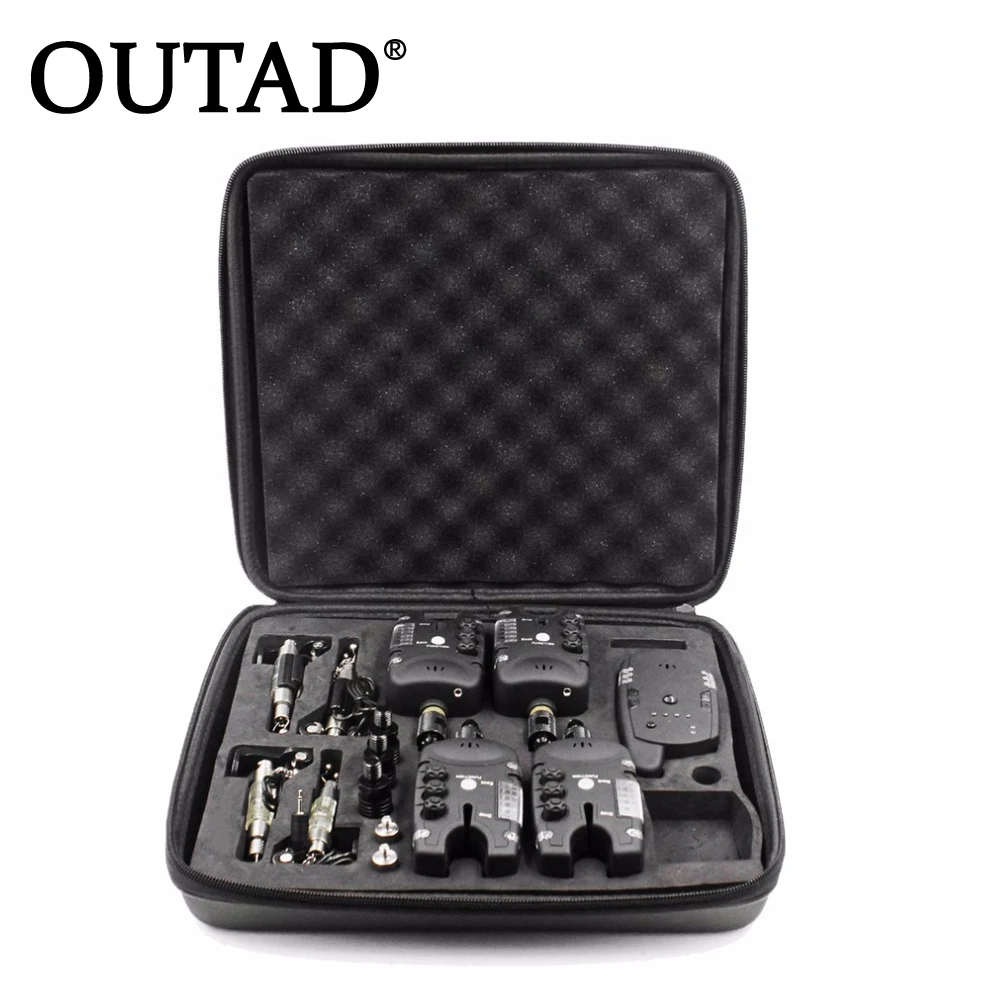

OUTAD New Reservoir Electronic Wireless Remote Fishing Alarm For Sea Fishing Rod JY-27-SWK Luminous Function Fishing Accessories
