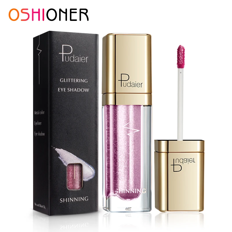 

OSHIONER Shine Liquid Eyeshadow Waterproof Diamond Glitter Eyeshadow Metallic Pearly Shimmer Eye Cosmetics