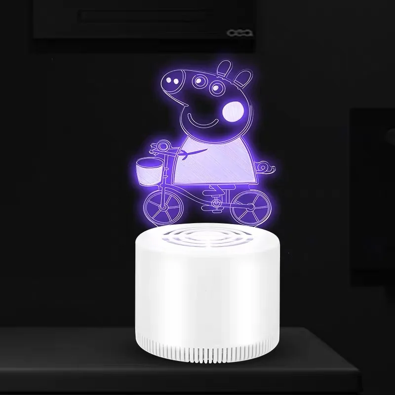 USB 3D Электрический комаров убийца немой светодиодный светильник без радиации для беременных женщин детская электриеская комаробойка ловушка для насекомых жук насекомое убийца
