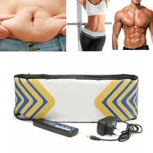 Mrosaa 220V Electric Vibration Infrared Sauna Waist Weight Loss Belt Burning font b Fat b font