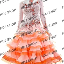 Танцевальное платье бальное платье Новая мода для конкурса HM14-5052