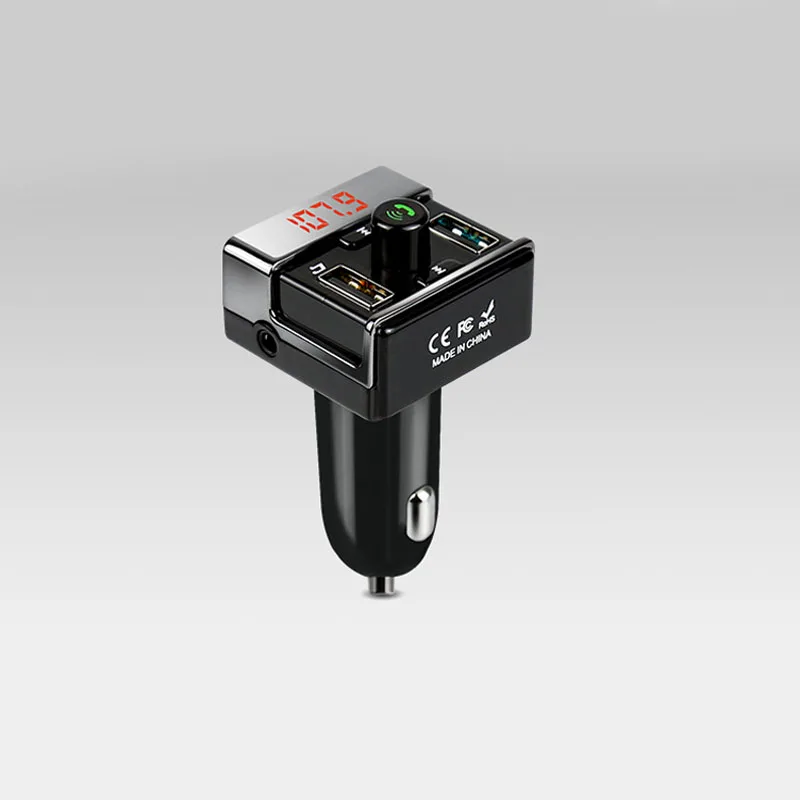 Автомобильный беспроводной Bluetooth комплект fm-передатчик с функциями "Hands Free" и Bluetooth для автомобиля Transmissor Автомобильный USB TF U диск MP3 автомобильное зарядное устройство