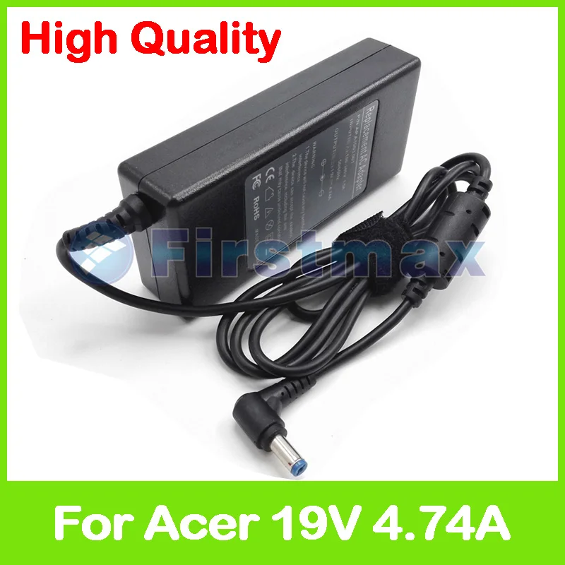 

19V 4.74A 90W laptop charger ac power adapter for Acer Aspire 7745G 7745Z 7750G 7750Z 7751 7752 7920 7240 7740Z 8230 8530G 8540