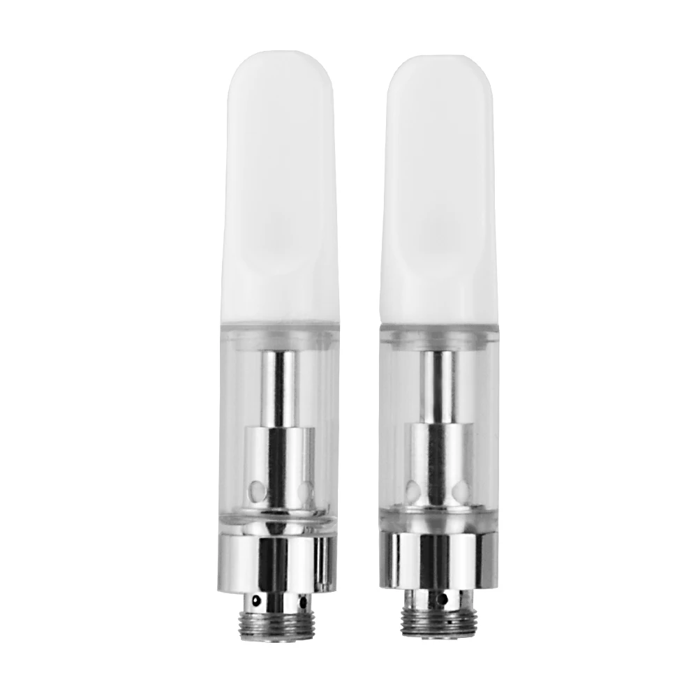 Longmada 100pcs/pack 0.5ml CBD Cartridge Tank Vape Vaporizer Eliquid 510 Ceramic Cell Coil Clearomizer for Pre heat battery mod Longmada 100pcs/pack 0.5ml CBD Cartridge Tank Vape Vaporizer Eliquid 510 Ceramic Cell Coil Clearomizer for Pre heat battery mod