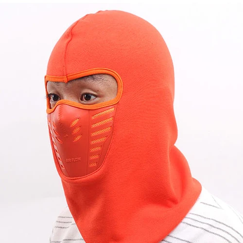 Orange 1 шт., зимние уличные спортивные маски, мотоциклетные ветровые снежные маски под шлем, унисекс, спортивные велосипедные Балаклавы, метод кепки - Цвет: Orange