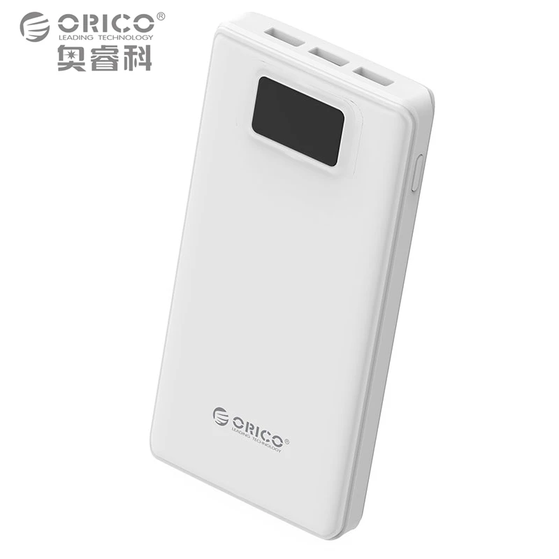 bilder für ORICO 20000 mAh Energienbank Externe Batterie Bewegliche Backup-banküber Ladegerät für Android iPhones mit Led-taschenlampe-Weiß bilder für ORICO 20000 mAh Energienbank Externe Batterie Bewegliche Backup-banküber Ladegerät für Android iPhones mit Led-taschenlampe-Weiß