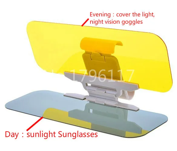 Новый автомобиль солнцезащитный козырек очки для водителя Day & Night электрохромное Зеркало Солнцезащитные козырьки автомобильные четкое