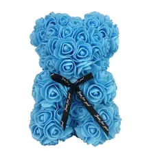 Soap Foam Rose Bear Doll Rose Teddy Artificial Love Flower Wedding Birthday New Year 2019 Valentines Gift for Women Girls Love Soap Foam Rose Bear Doll Rose Teddy Artificial Love Flower Wedding Birthday New Year 2019 Valentines Gift for Women Girls Love