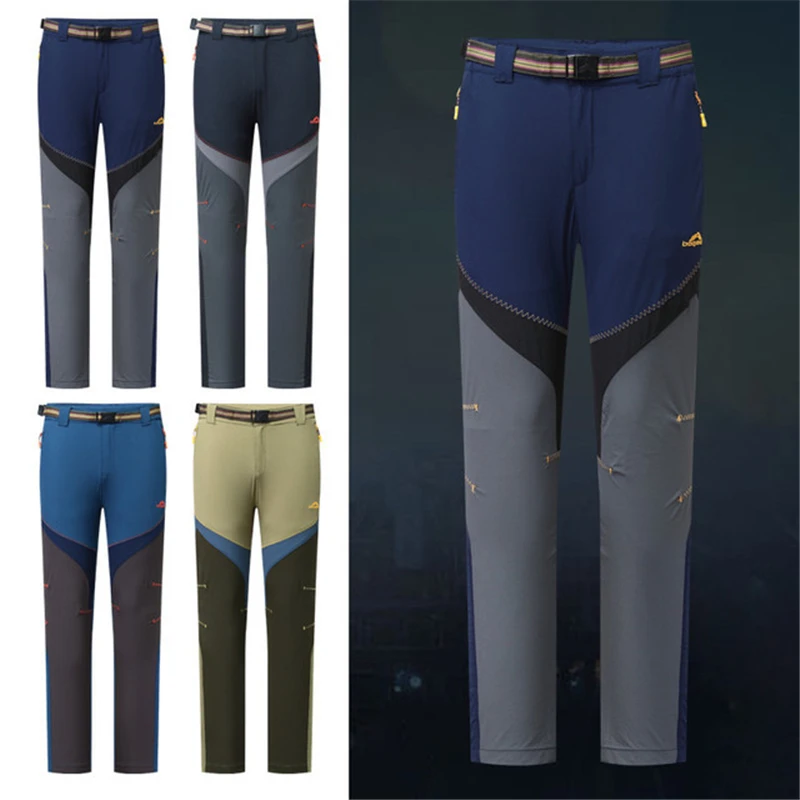 Al aire libre hombres pantalones de secado rápido senderismo pantalones hombres escalada esquí Softshell Pantalones mujer transpirable Trekking caza AA60666 Al aire libre hombres pantalones de secado rápido senderismo pantalones hombres escalada esquí Softshell Pantalones mujer transpirable Trekking caza AA60666