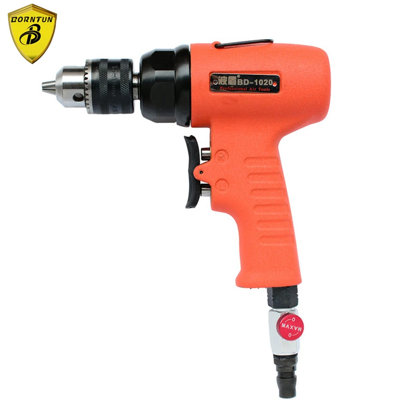 

Borntun 1.5-10mm Low Speed Pneumatic Air Drill Bore Gun Pneumatic Drills Bores Tool Air Boring Drilling Woodworking Metalworking