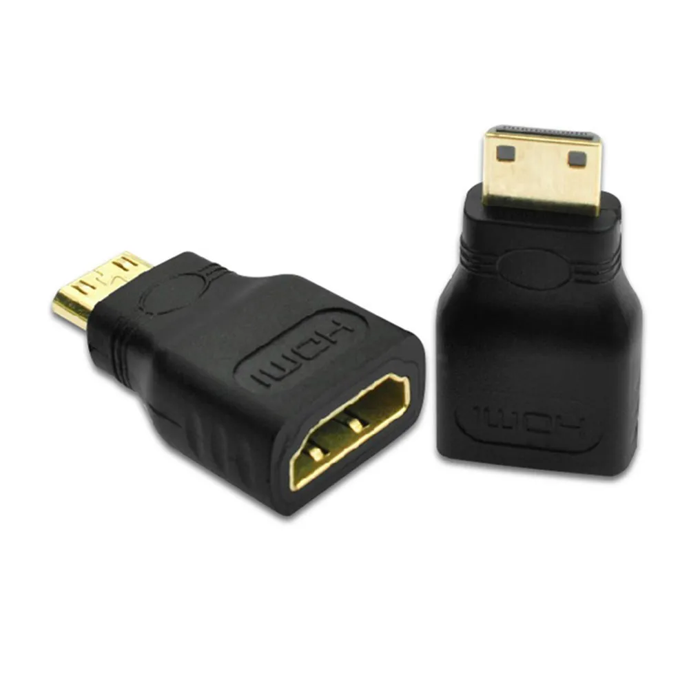 

Mini HDMI Male to HDMI Female Adapter Gold Plated HDMI Connector for Smartphones Camcorder Tablets Cameras