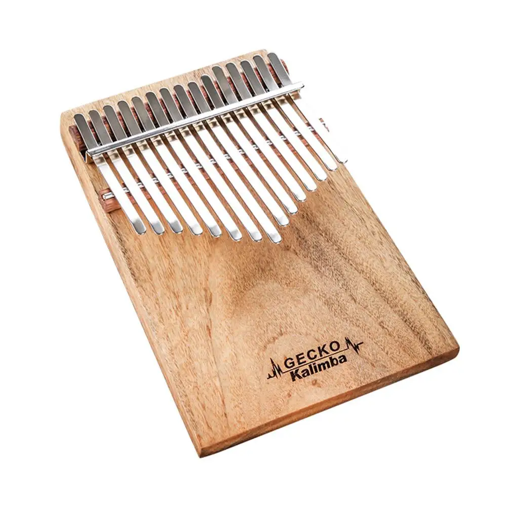 

15 Keys African Mbira Kalimba Thumb Piano Kids Adults Music Wooden Finger Percussion Keyboard Musical Instruments