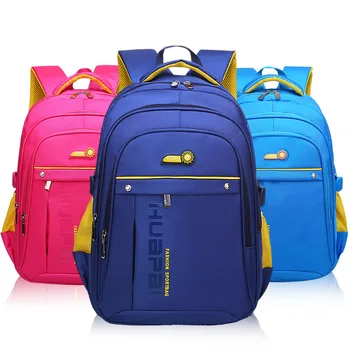 

MVK Children's Backpack Nylon School Bags Primary Student Waterproof Large Capacity Backpack Kids Teenagers Boy and Girl Bags