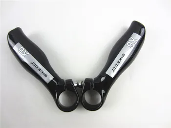 

Bike bar ends no standard 3K carbon fiber bicycle handlebar and small side to handle the horn to pay Bicycle Accessories 1pair