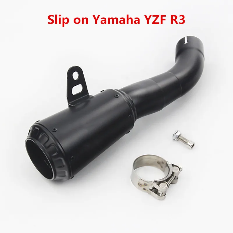 Для Yamaha R3 R25 mt-03 мотоцикл неразрушающего изменение M выхлопной трубы Нержавеющая сталь система глушителя