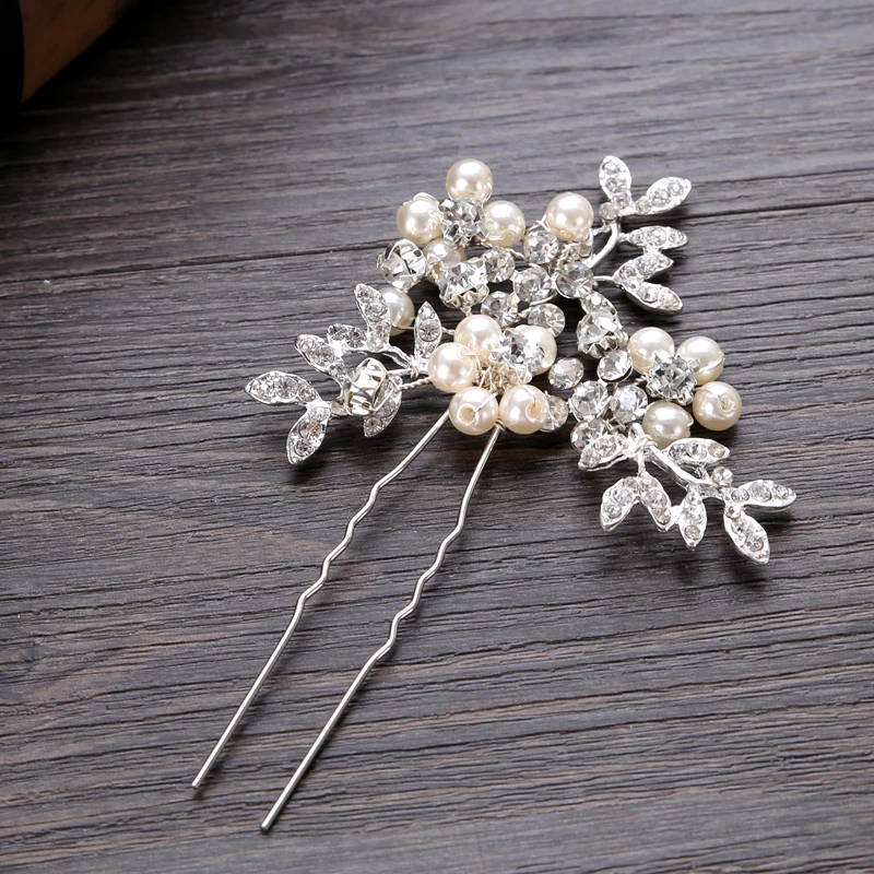 Silver Hair Pins  (2)