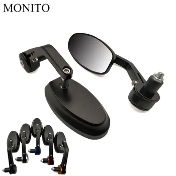 

Motorcycle Rear View Handle Bar End Mirrors Rearview Side Mirrors For Honda Grom Cb190r Cbr250r Yamaha Fz1 Fz6 Ybr 125 Bmw F800r