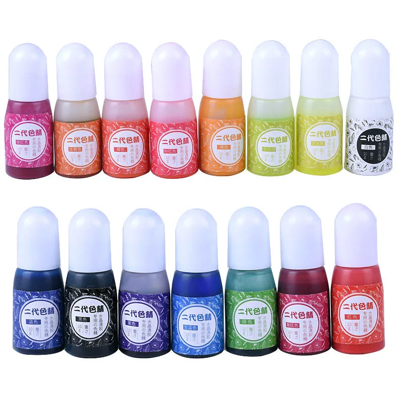 

1 Pcs UV Resin Pigment Color Liquid Coloring Dye DIY Jewelry Making Craft LL@17