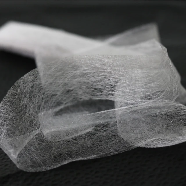 D&D 2pcs Iron on Fusible Bonding Hemming Tape Fabric Hemming Glue on