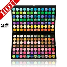 Профессиональный 168 Цвета shimmer матовая жидкая губная помада комплект Тени для век макияж Палитра Набор 24 компл./лот EMS