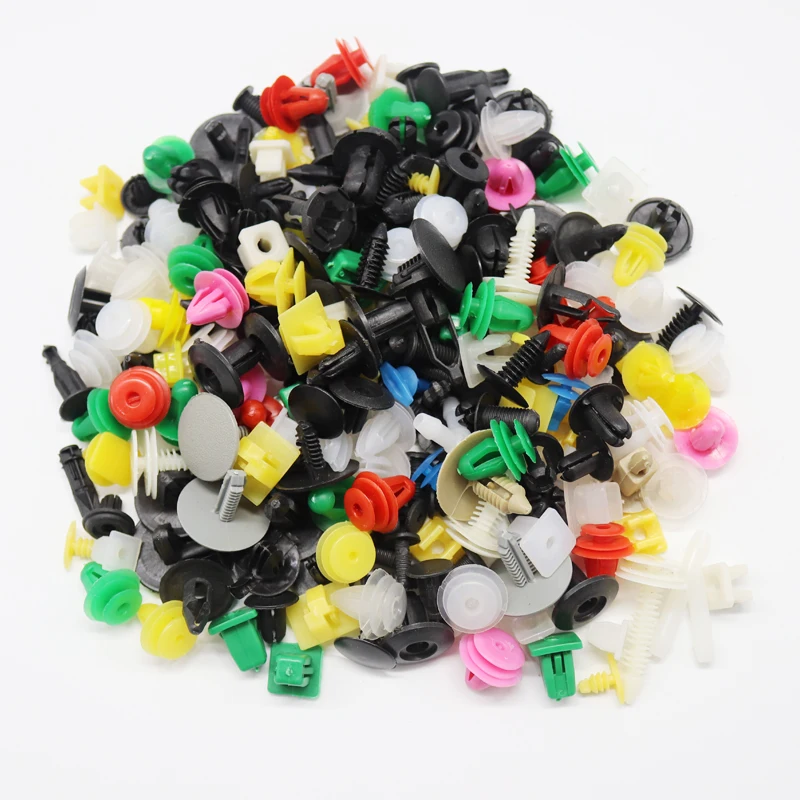 200PCS Auto Door bumper Mixed car fastener Vehicle Car Bumper Clips