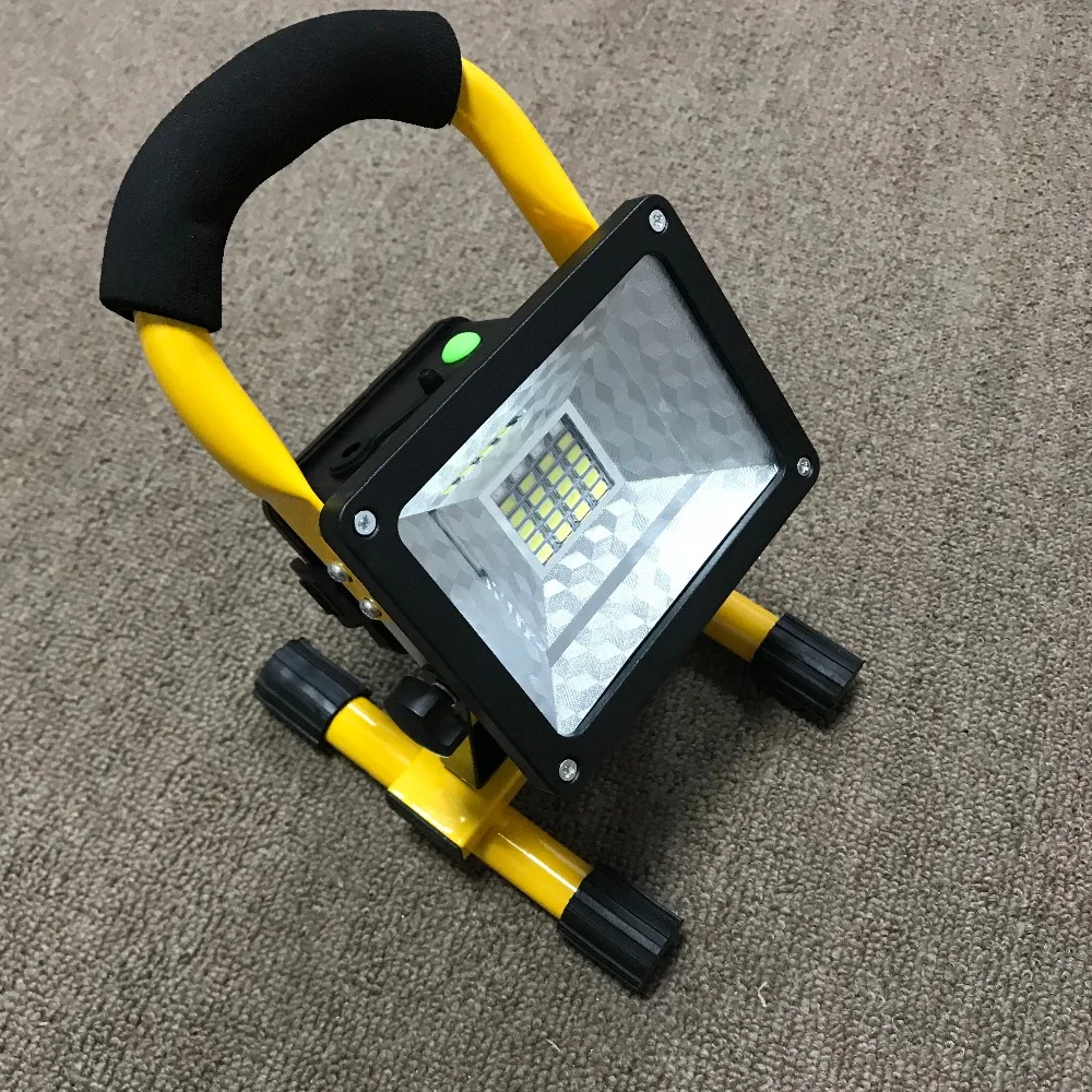 Водонепроницаемый IP65 1000lm перезаряжаемый прожектор портативный наружный аварийный светильник для гаража на стройке точечный светильник