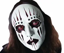 2 шт. Slipknot Джои Косплэй Маска Хэллоуина белый slipknot мужской вечерние маска маскарадные маски красный/черный анонимный